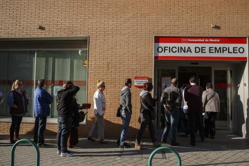 اسپانیا بالاترین نرخ بیکاری اروپا را دارد 