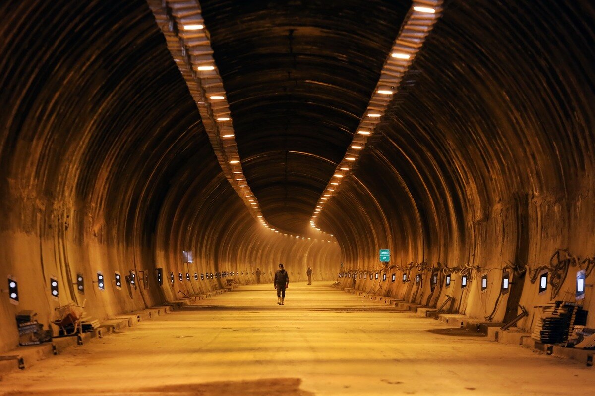 فردا؛ طولانی‌ترین تونل جاده‌ای خاورمیانه افتتاح می‌شود