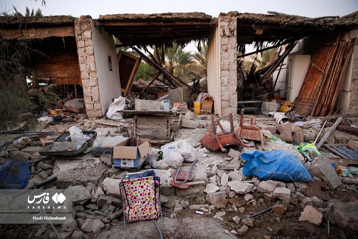 زلزله در روستای گیشان هرمزگان