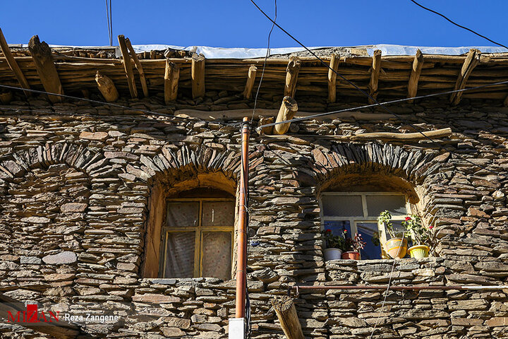 روستای سنگی ورکانه - همدان