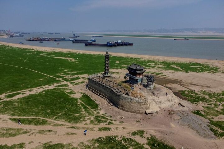 کوچک شدن بزرگترین دریاچه آب شیرین چین